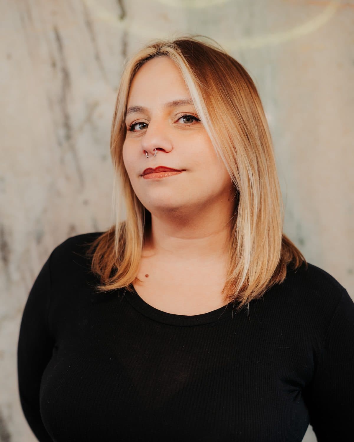 Lucía, del equipo de Mucho Peluquería